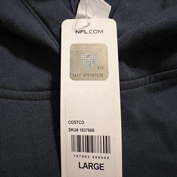 NFL Bears Navy and Orange Sweatshirt - Picture 2 of 5